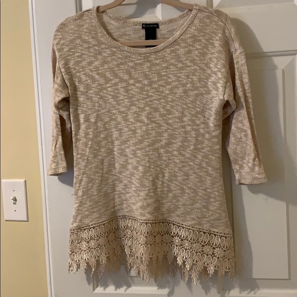 New directions fringe top